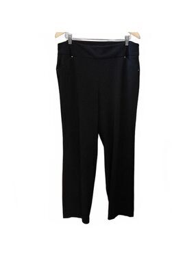 Roz & Ali Women's Black Stretch Dress Pants Size 14W